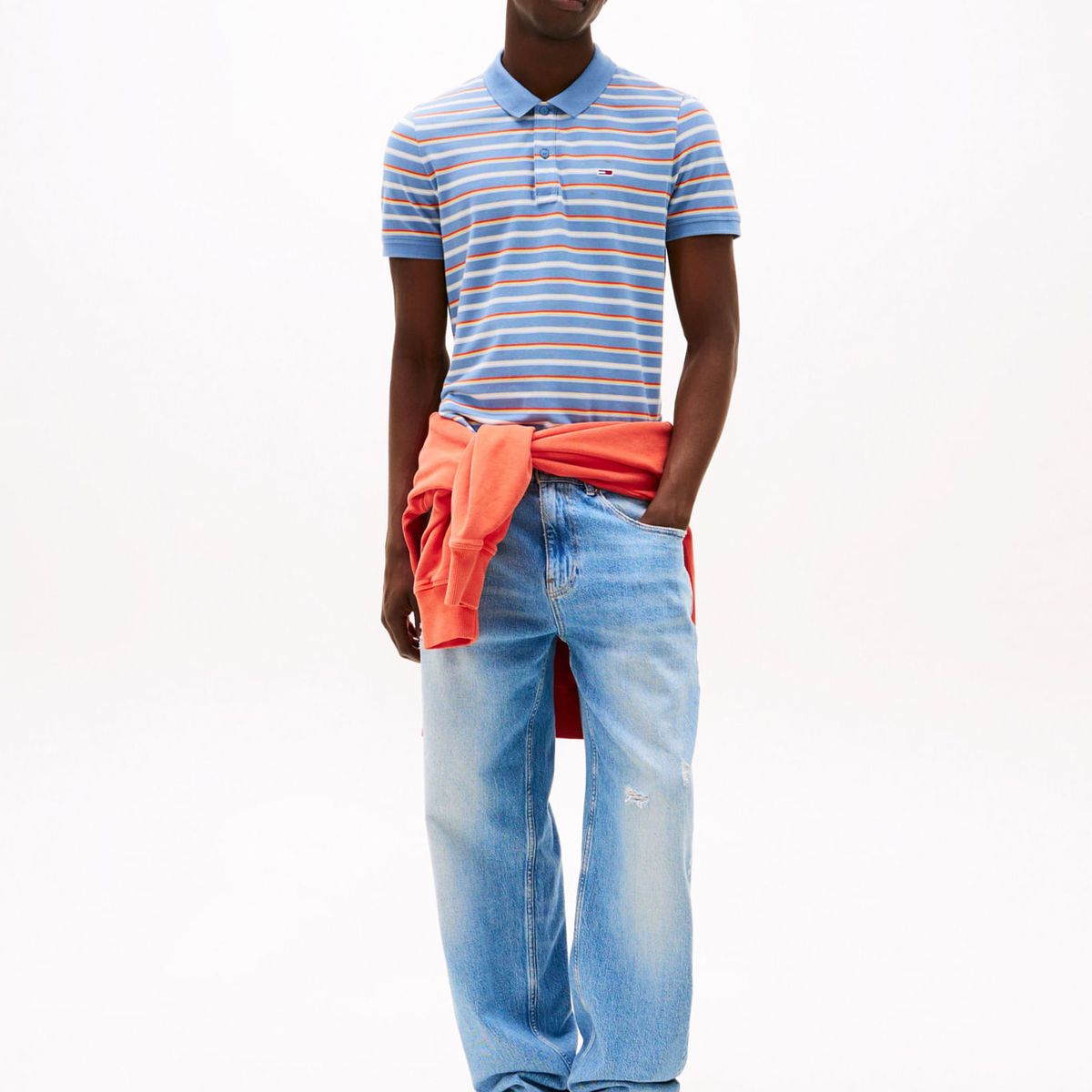 TOMMY HILFIGER - POLO TJM SLIM PLACKET POLO EXT