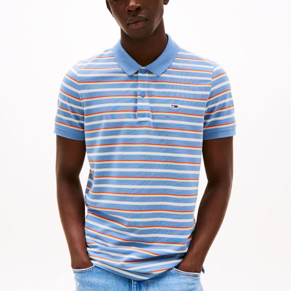 TOMMY HILFIGER - POLO TJM SLIM PLACKET POLO EXT