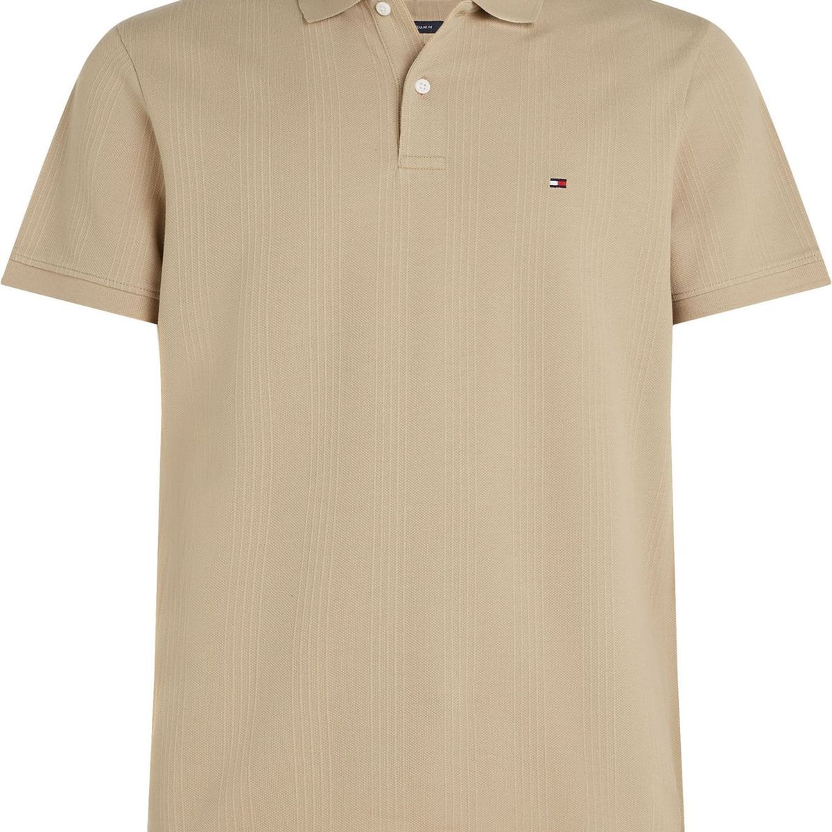TOMMY HILFIGER - POLO VERTICAL STRIPE PIQUE REG POLO TH