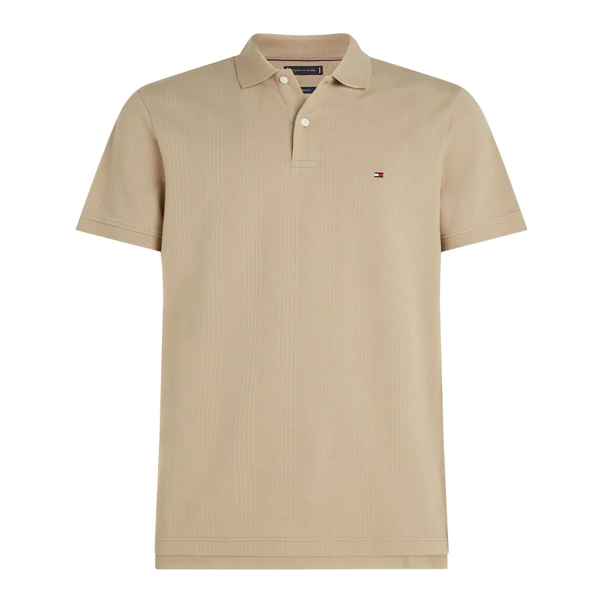 TOMMY HILFIGER - POLO VERTICAL STRIPE PIQUE REG POLO TH