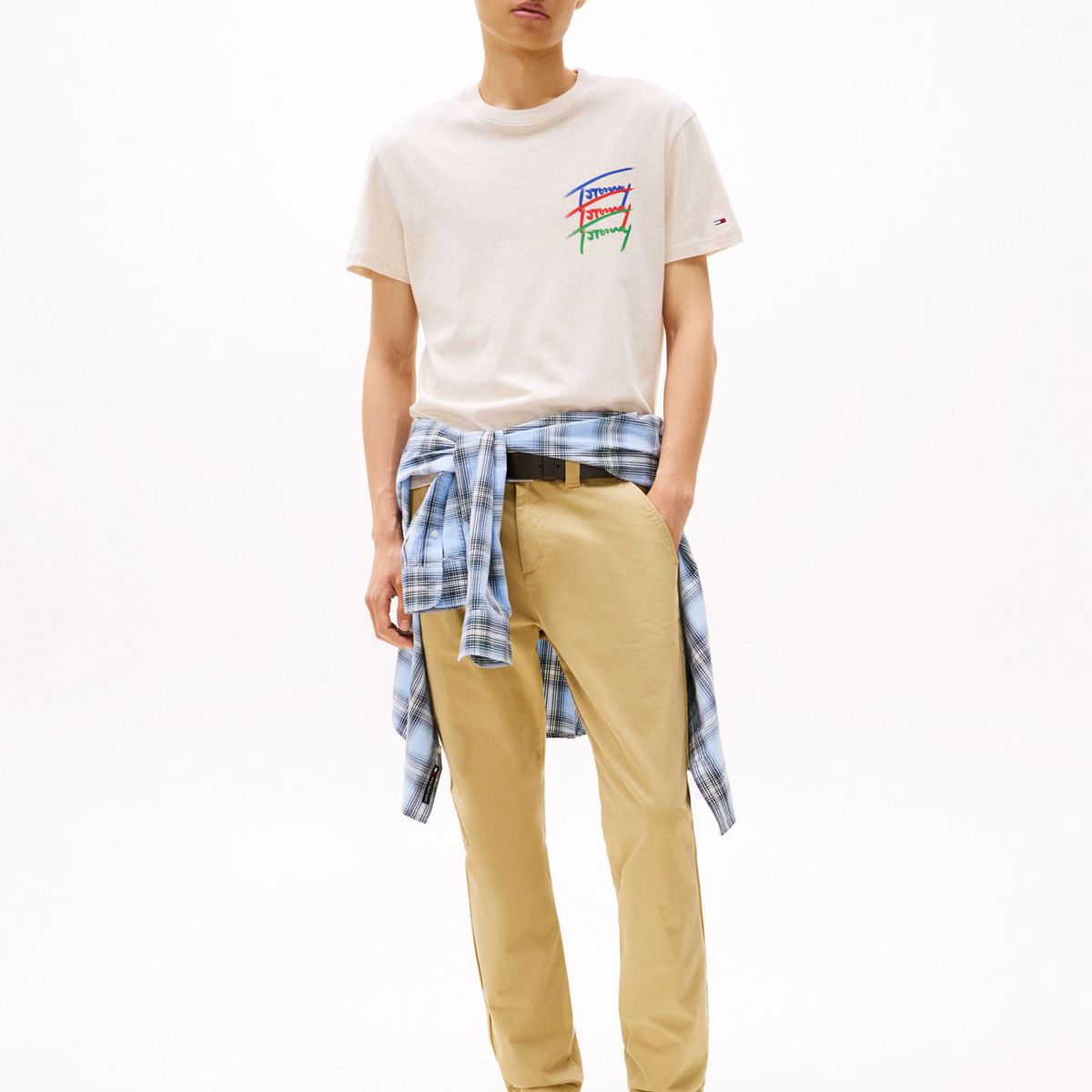 TOMMY HILFIGER - CAMISETA TJM REG TWISTED SIGNTR TEE EXT TH