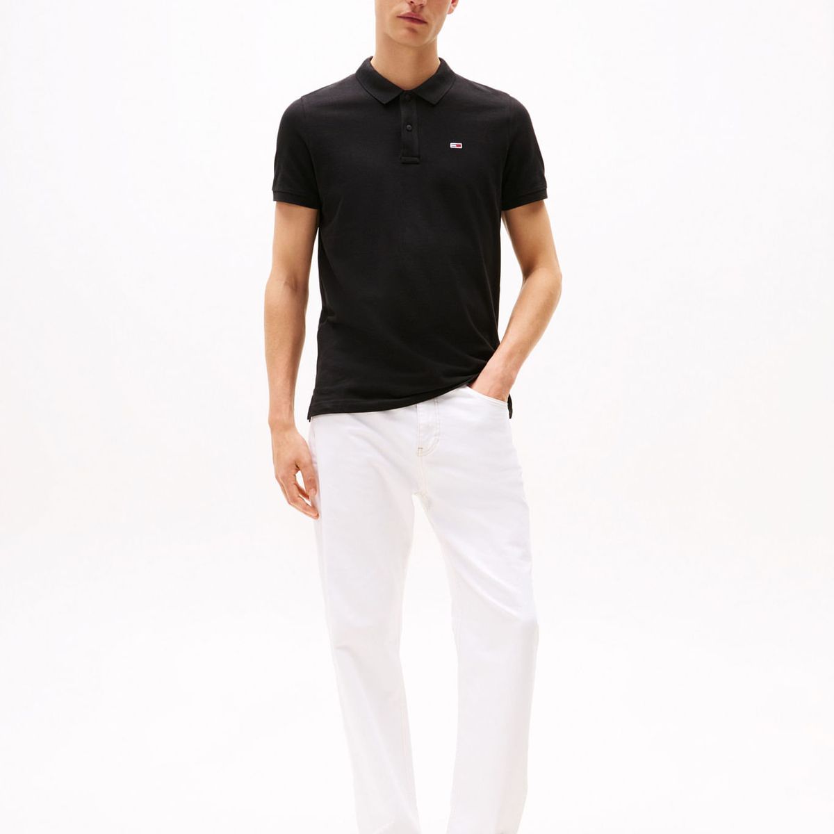 TOMMY HILFIGER - POLO TJM SLIM PLACKET POLO EXT TH