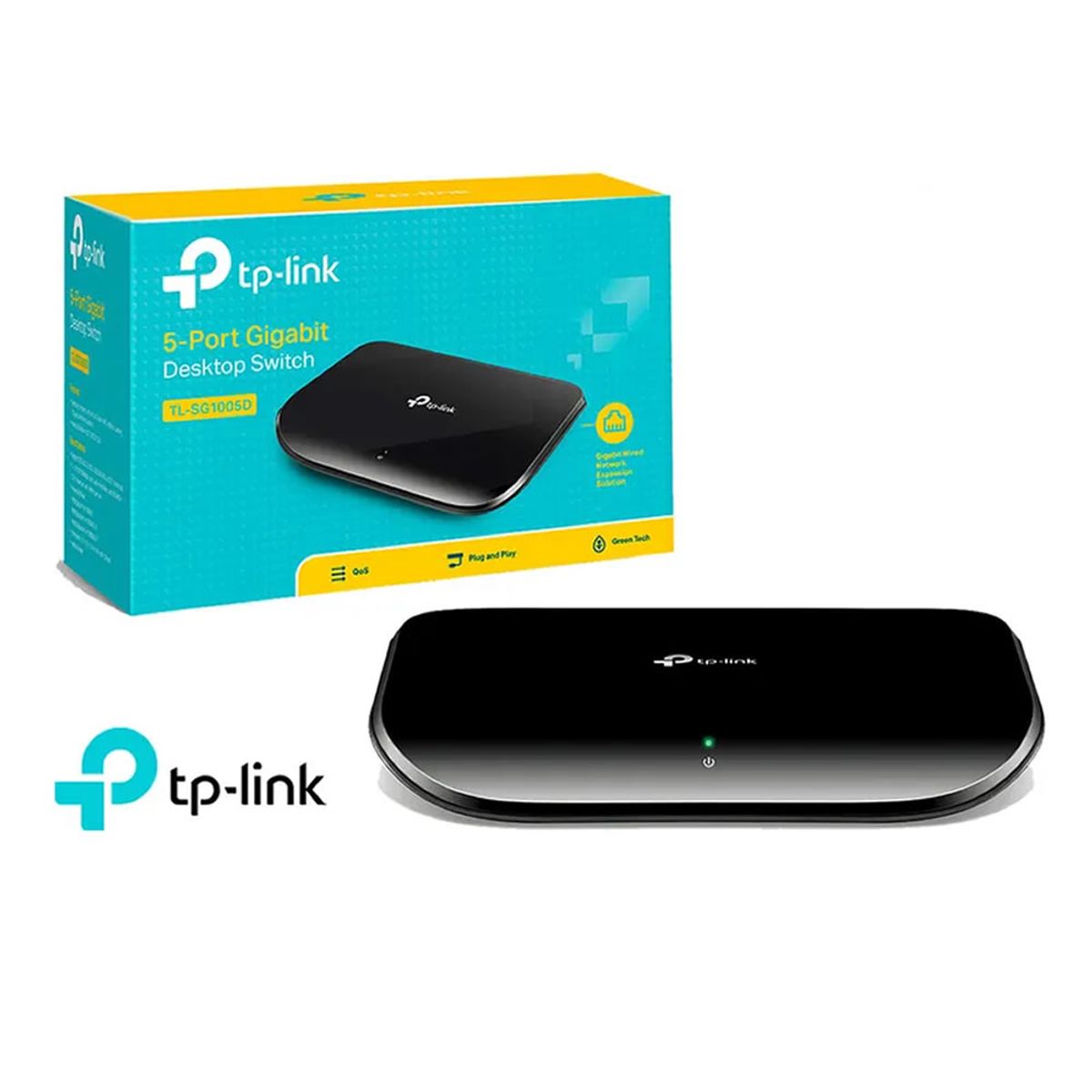 TP LINK - TP-Link Switch TL-SG1005D 5 Puertos Gigabit 10/100/1000mbps
