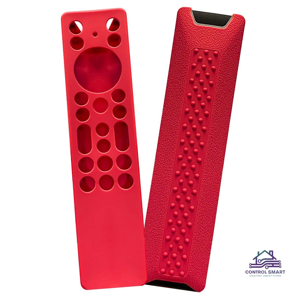 GENERICO - Funda Roja De Silicona Flexible Para Control Tcl Smart Tv Moderno 2025