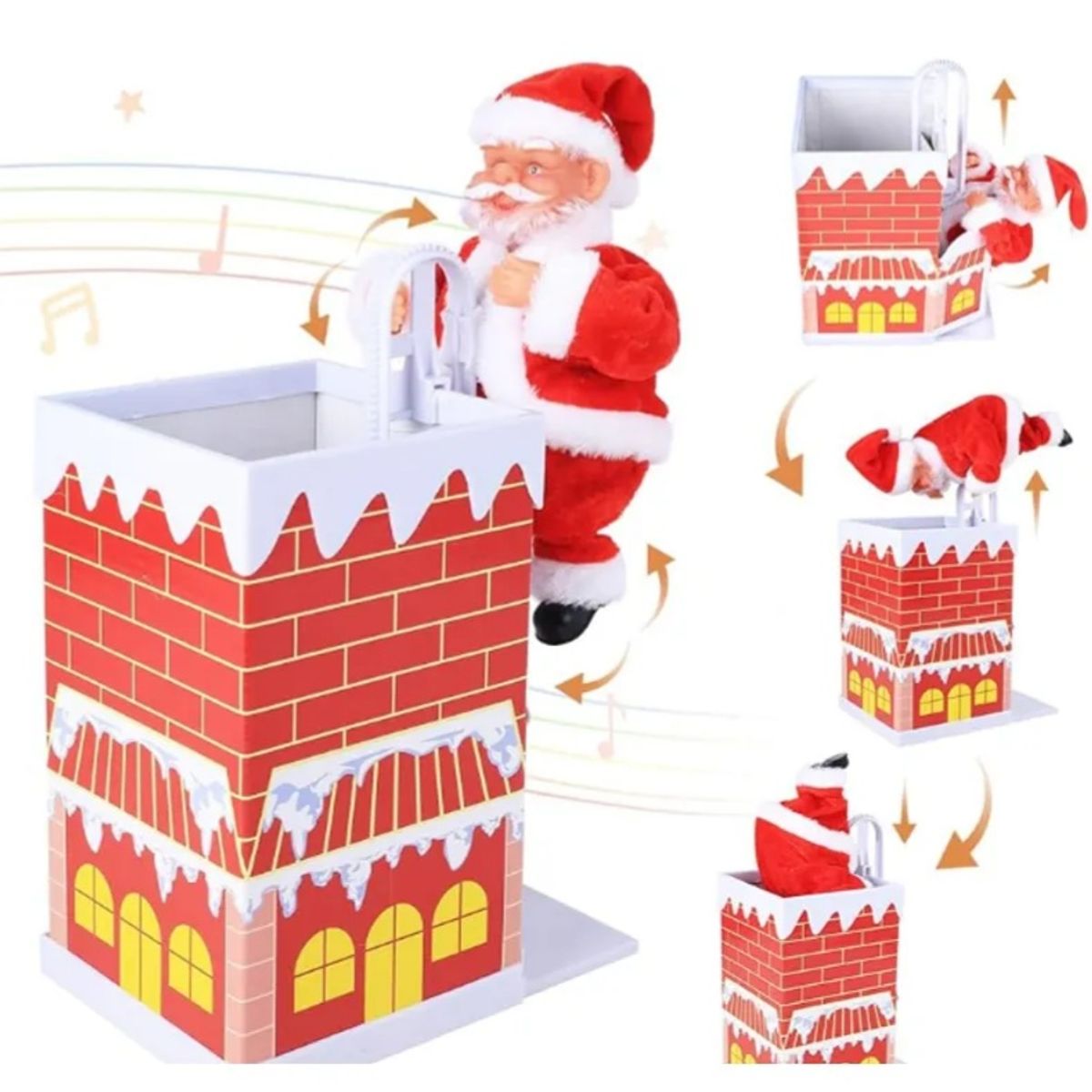 GENERICO - PAPANOEL MECÁNICO ENTRA Y SALE DE CHIMENEA