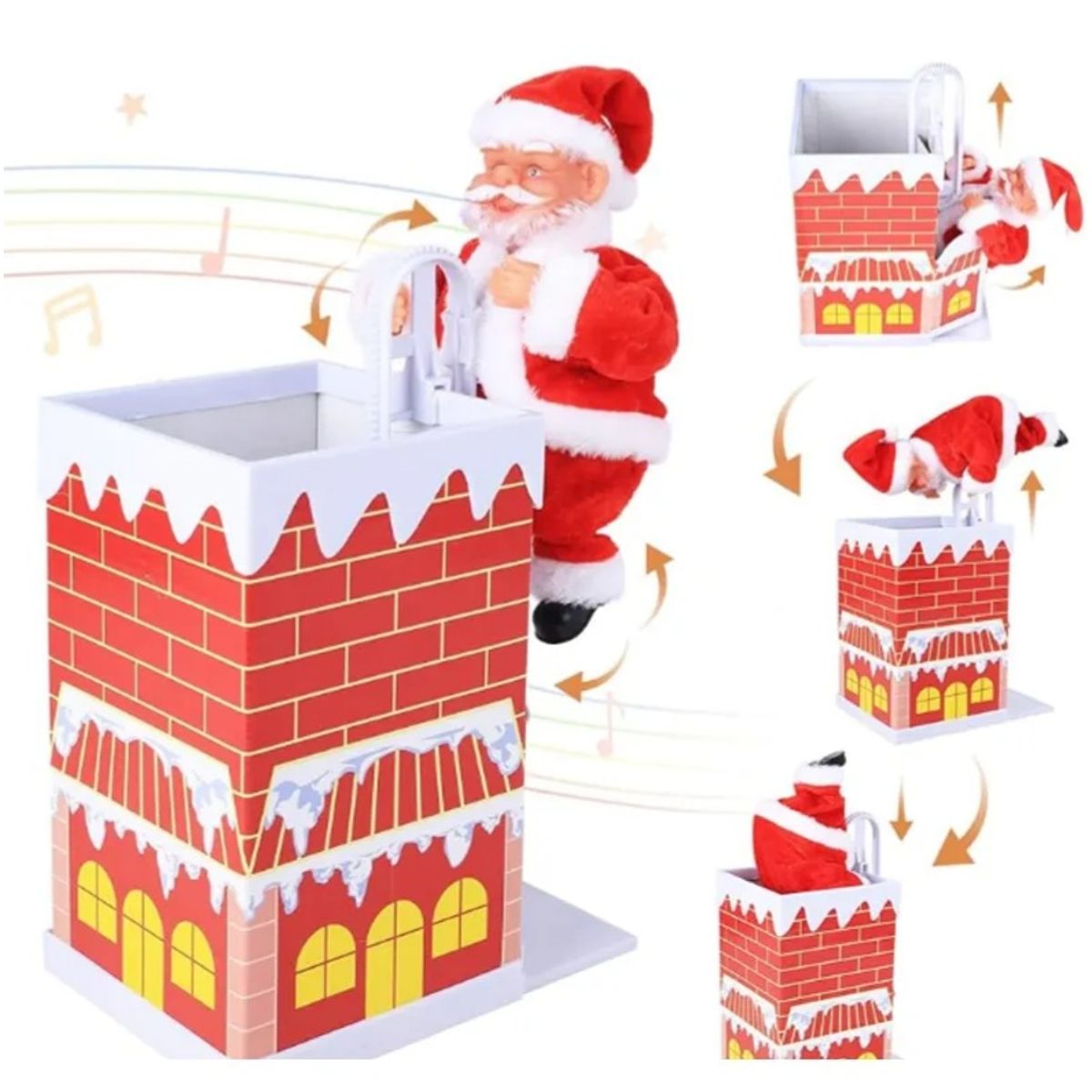 GENERICO - PAPANOEL MECÁNICO ENTRA Y SALE DE CHIMENEA