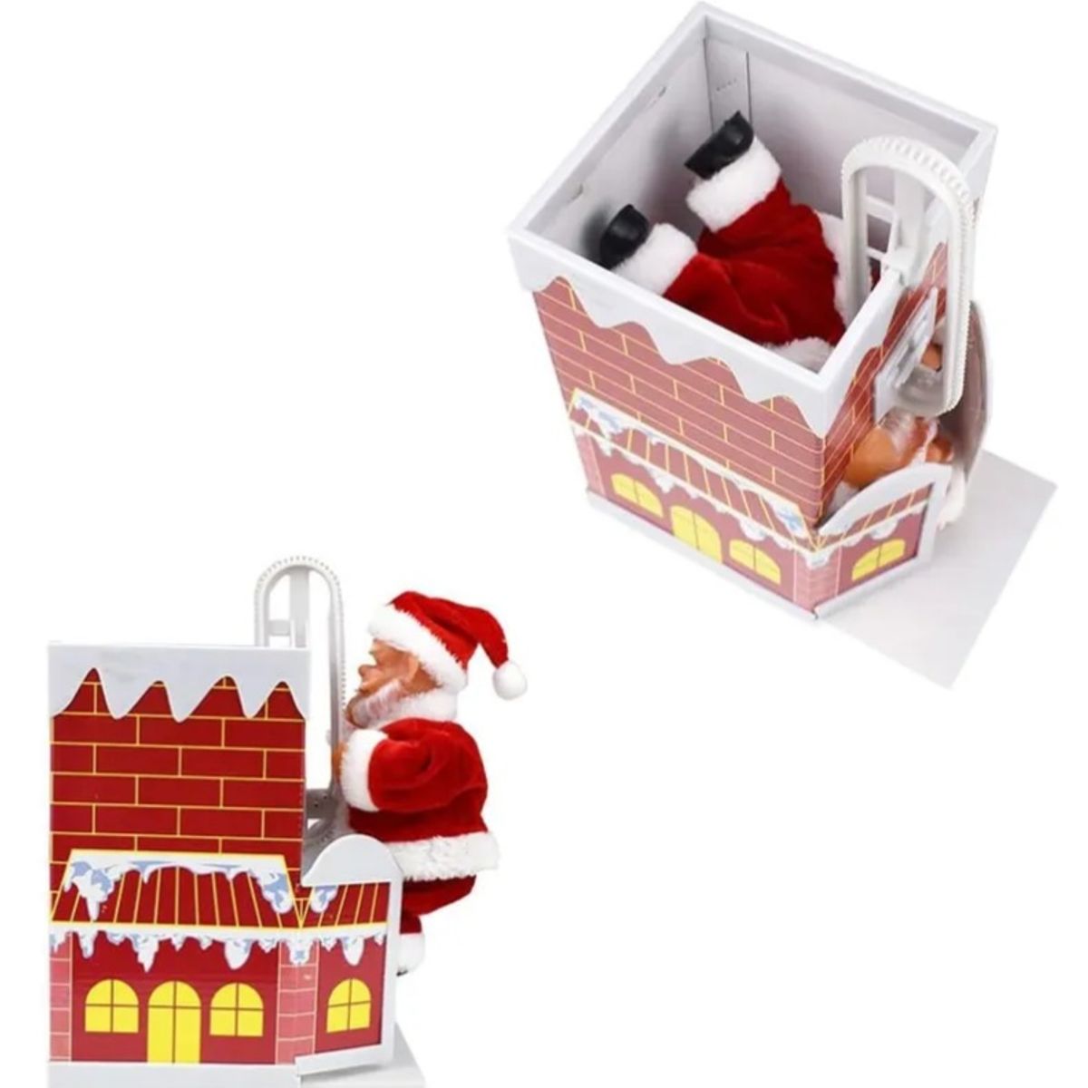 GENERICO - PAPANOEL MECÁNICO ENTRA Y SALE DE CHIMENEA