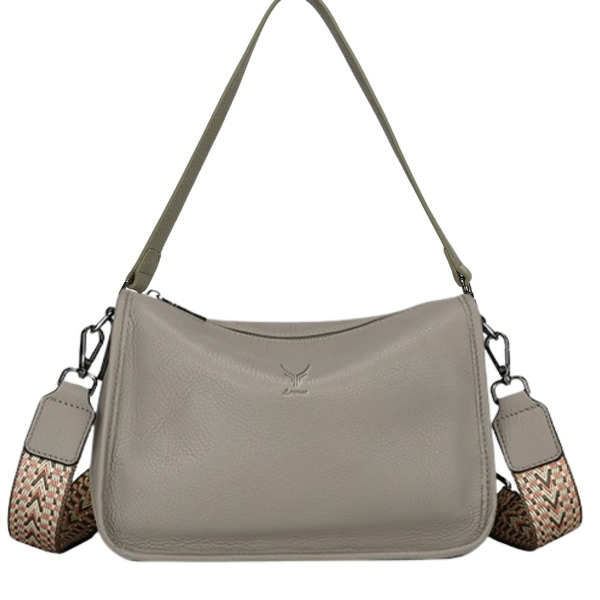 ARMUZ - Cartera de Cuero Vacuno 7745 Para Dama