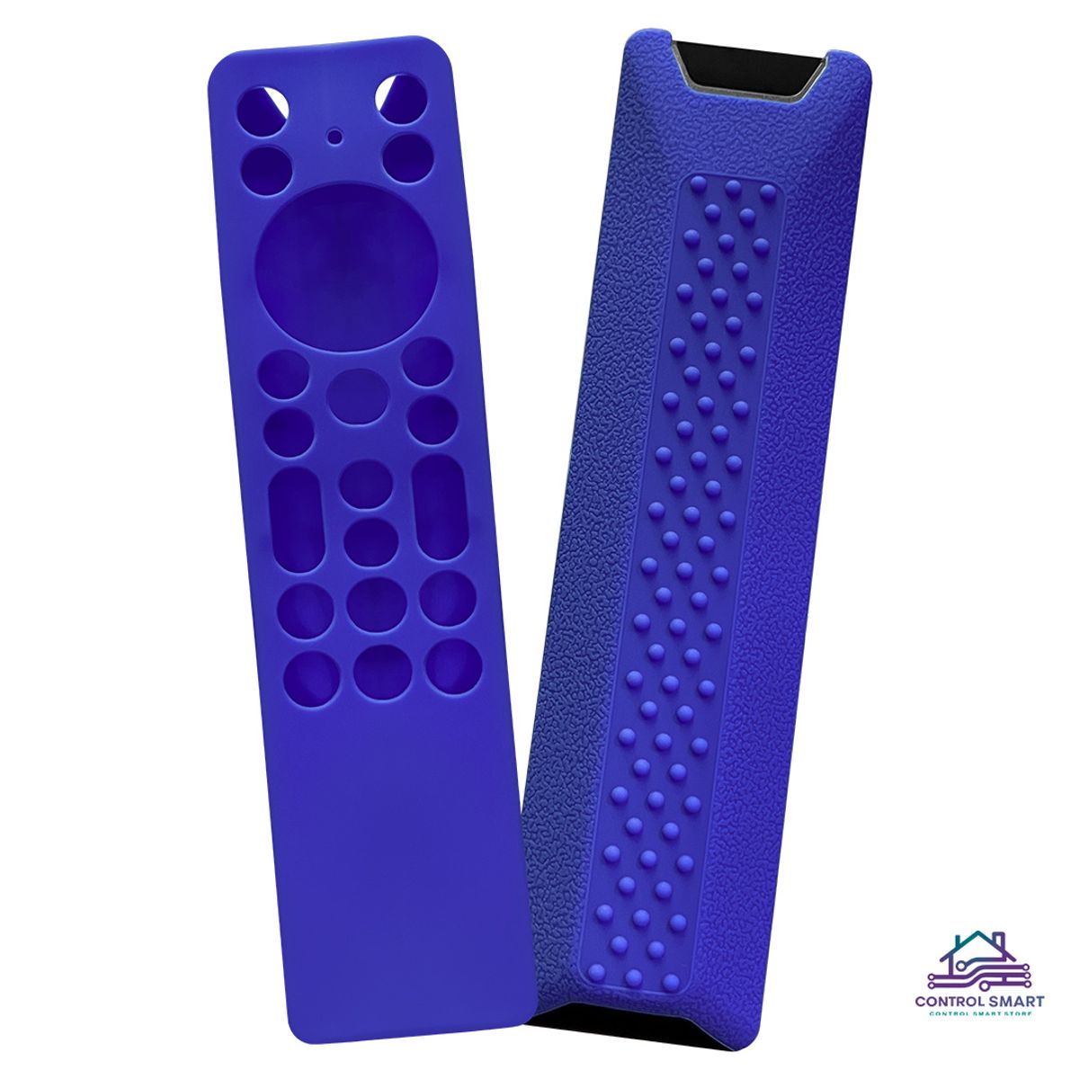 GENERICO - Funda Azul De Silicona Flexible Para Control Tcl Smart Tv Moderno 2025