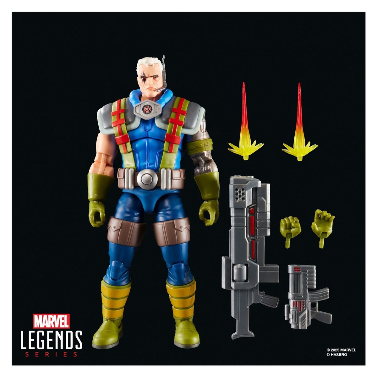 MARVEL - Figura de Accion X-Men 97 Marvel Legends Cable