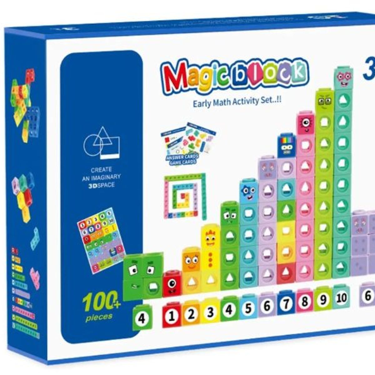 GENERICO - Magic Numberblocks - set de bloques didácticos
