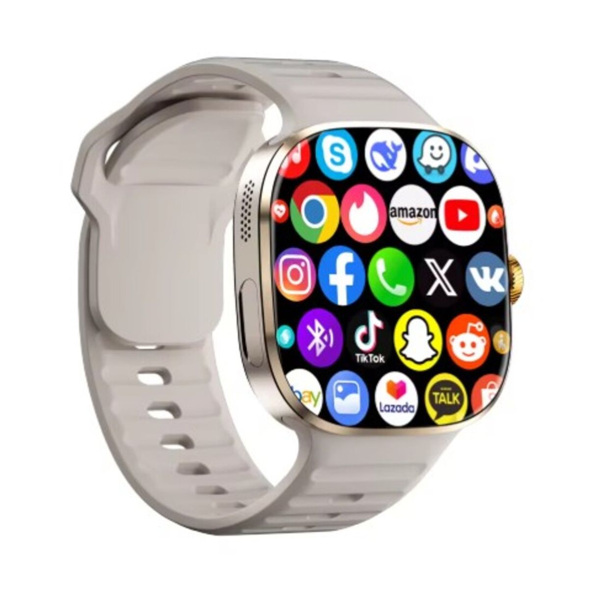 OEM - SMARTWATCH 5G DE 8GB +128 GB  NFC GPS WHATSAPP CARGA RAPIDA