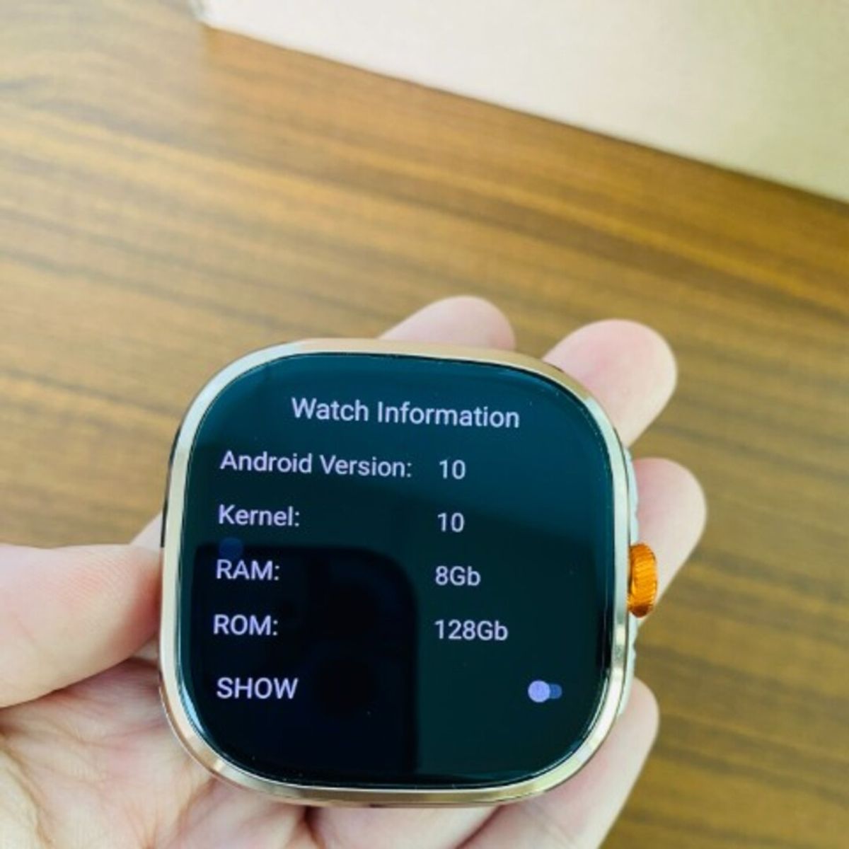 OEM - SMARTWATCH 5G DE 8GB +128 GB  NFC GPS WHATSAPP CARGA RAPIDA