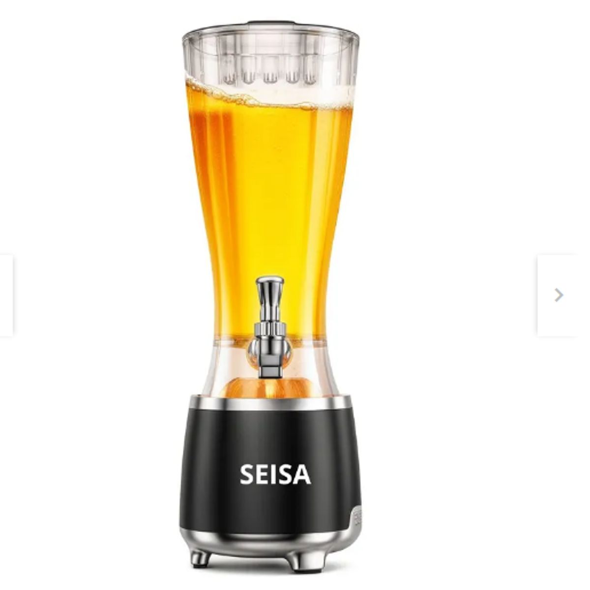 GENERICO - Dispensador de cerveza de 2,5 litros con altavoz LED integrado