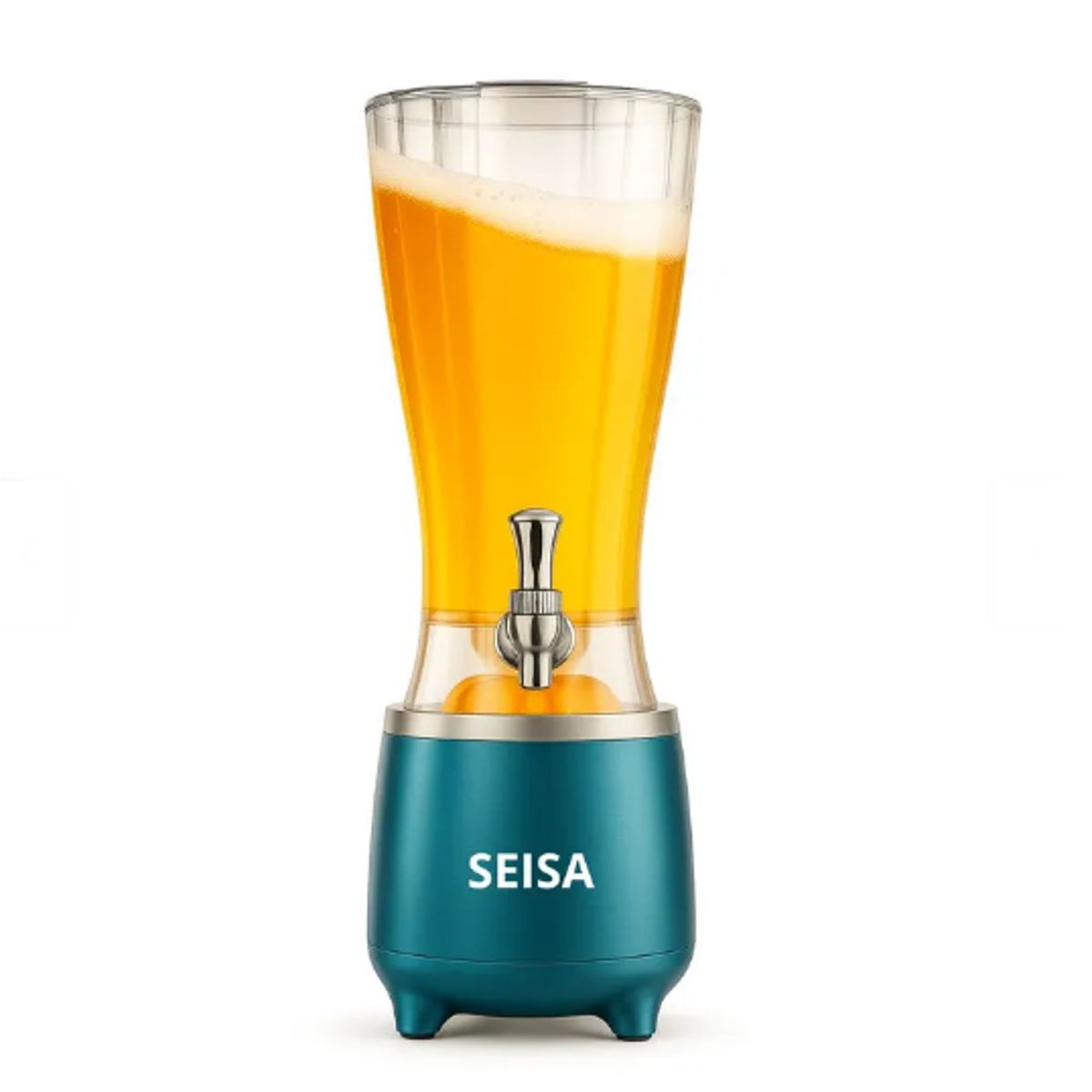 GENERICO - Dispensador de cerveza de 2,5 litros con altavoz LED integrado