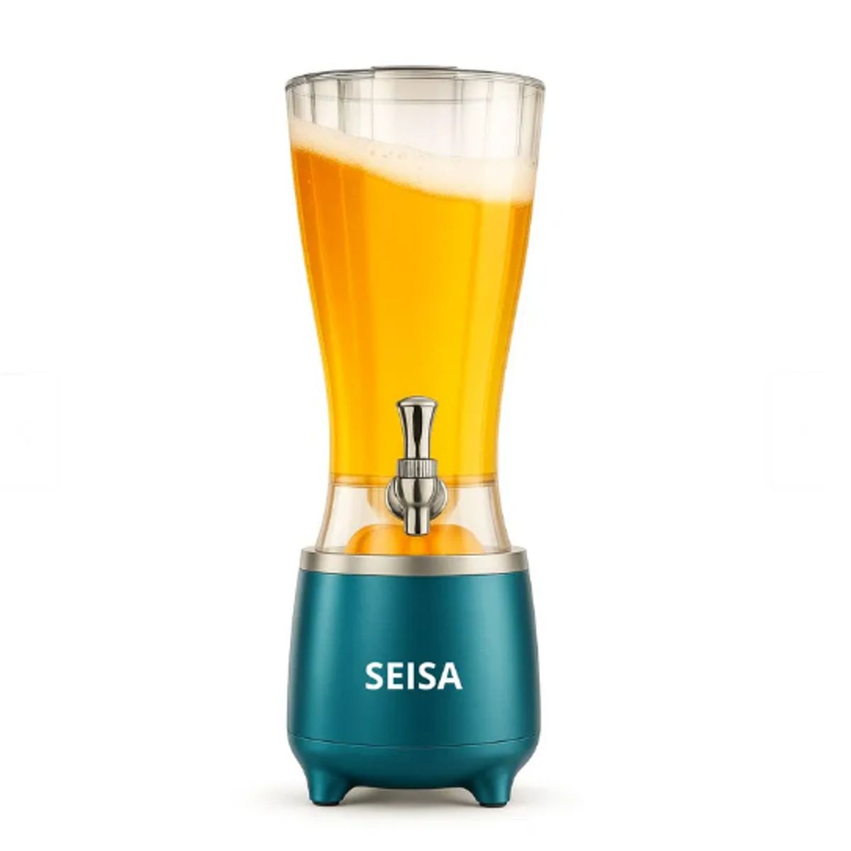 GENERICO - Dispensador de cerveza de 2,5 litros con altavoz LED integrado