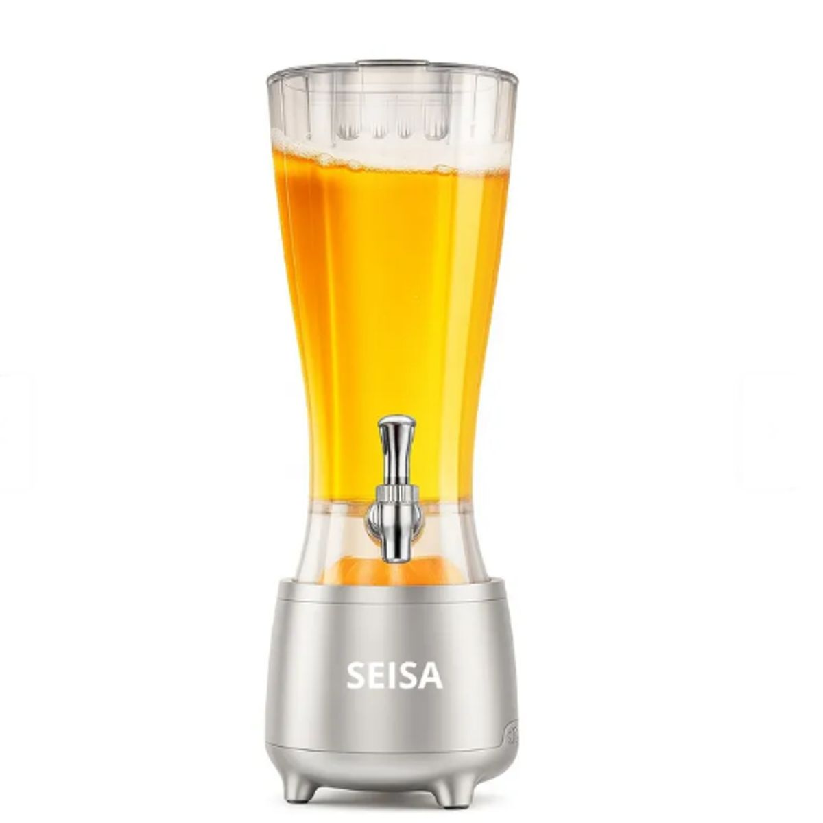 GENERICO - Dispensador de cerveza de 2,5 litros con altavoz LED integrado