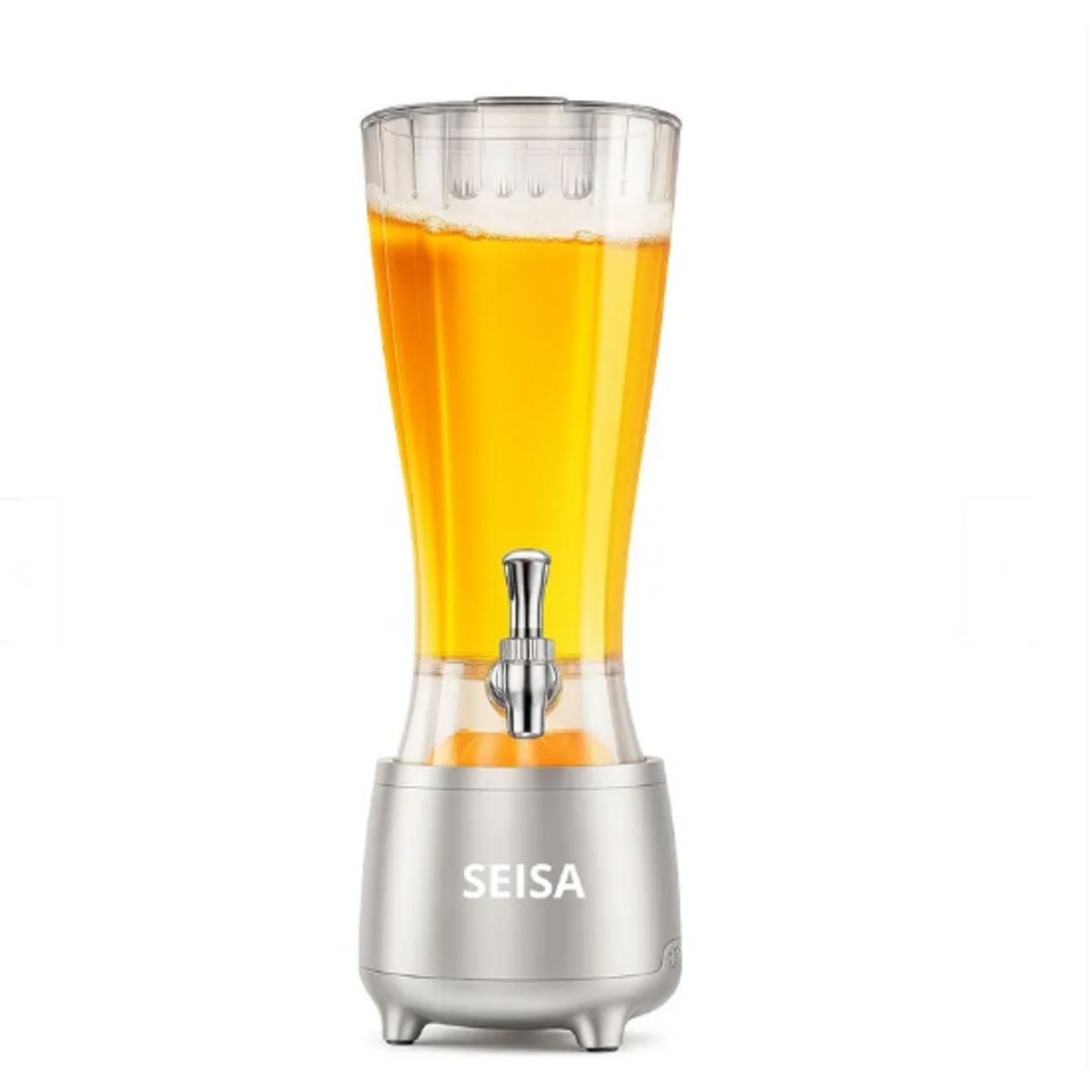 GENERICO - Dispensador de cerveza de 2,5 litros con altavoz LED integrado