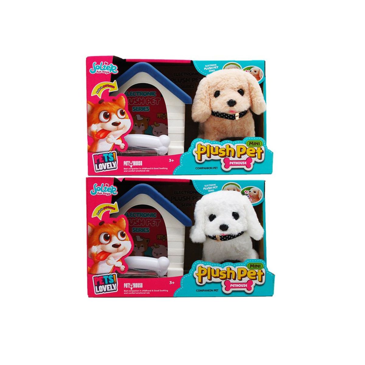 GENERICO - Casita con Perrito con Sonido Movimientos y Accesorios