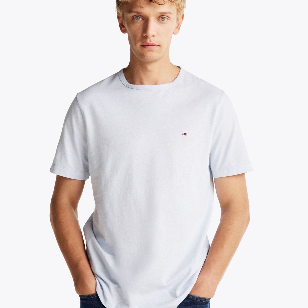 TOMMY HILFIGER - CAMISETA WCC COTTON LINEN TEE
