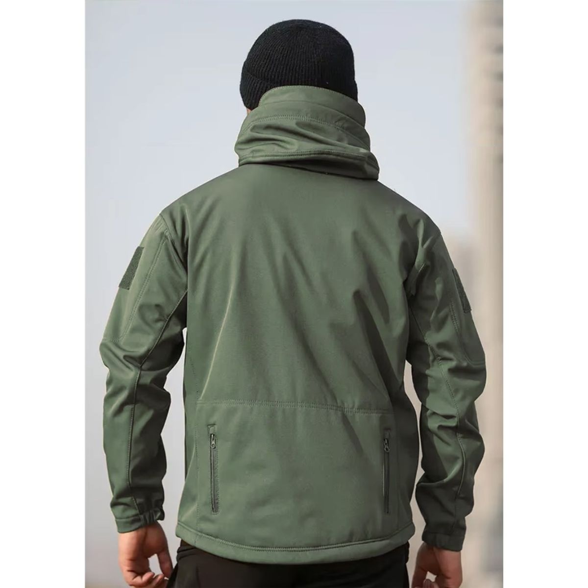 GENERICO - Casaca tactica Softshell impermeable chaqueta piel de tiburon clasica