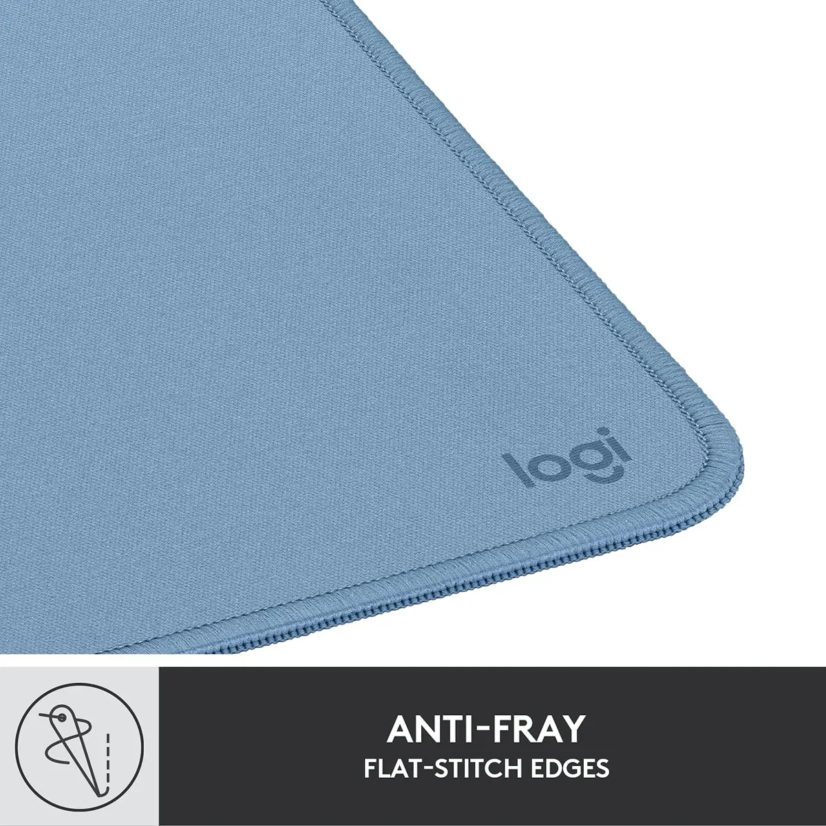 LOGITECH - Mouse Pad Logitech 956-000038 Antisalpicaduras Blue Grey