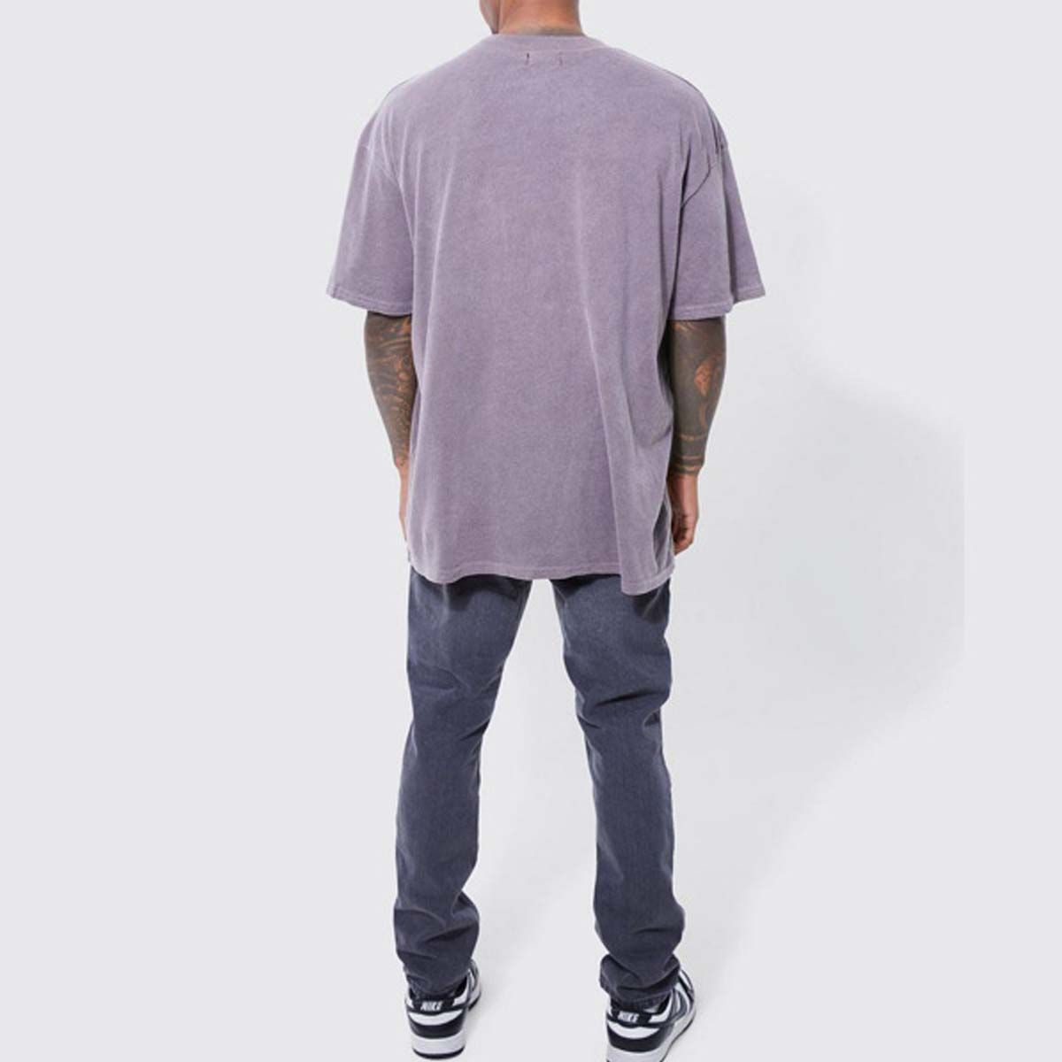 42AROZINA - Camiseta manga corta cuello redondo estampado étnico