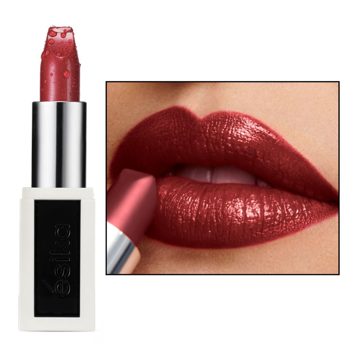 ESIKA - Labial hidratante alta cobertura pimienta caliente hidracolor fps25 ésika