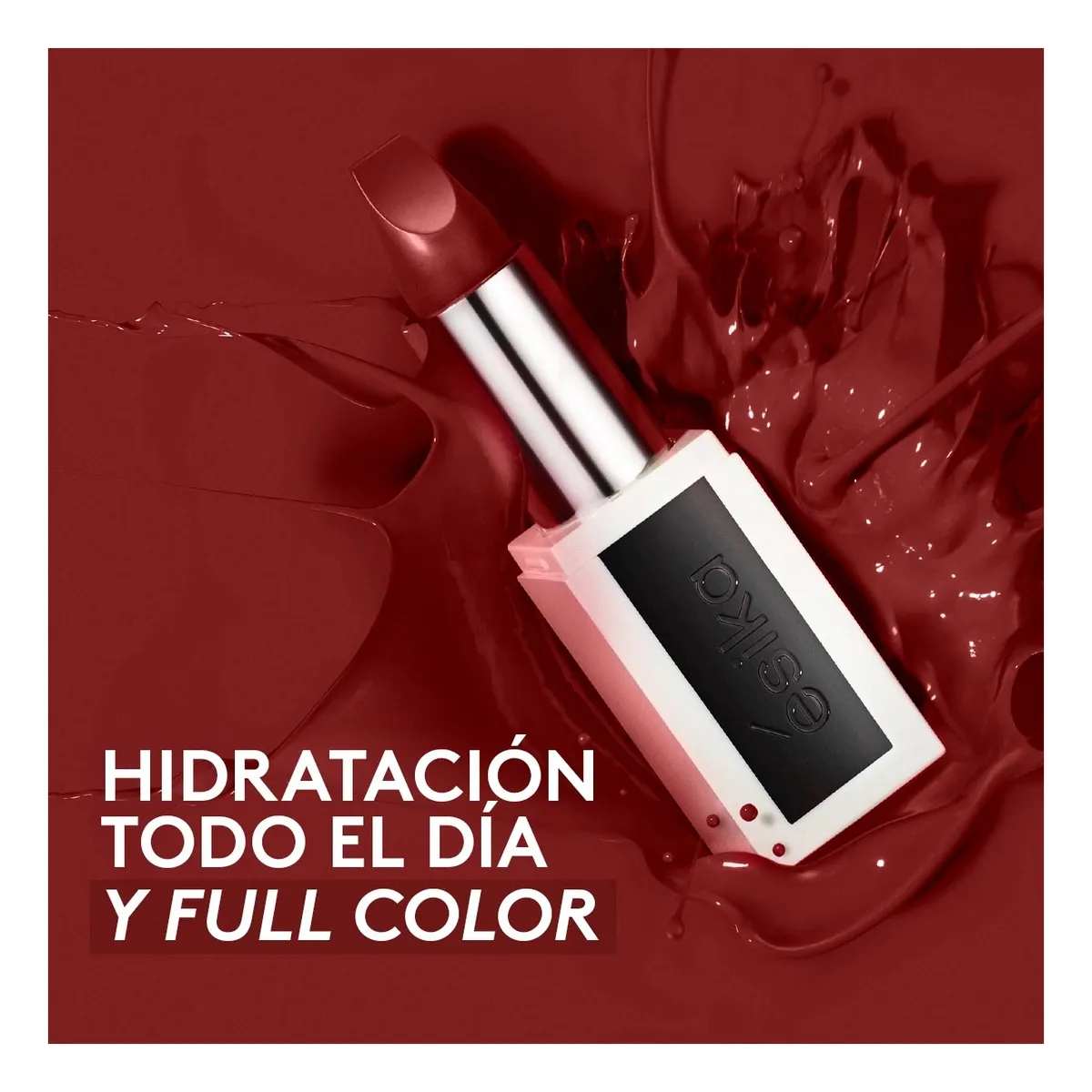 ESIKA - Labial hidratante alta cobertura pimienta caliente hidracolor fps25 ésika