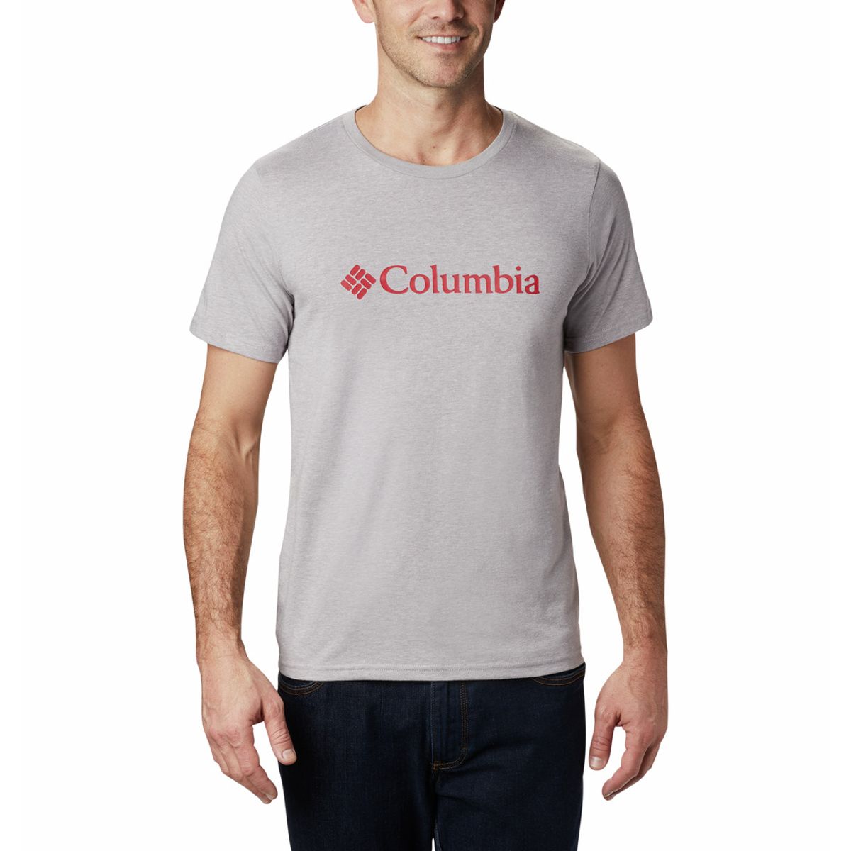 COLUMBIA - Polo Columbia Hombre Csc Basic Logo Gris COLUMBIA