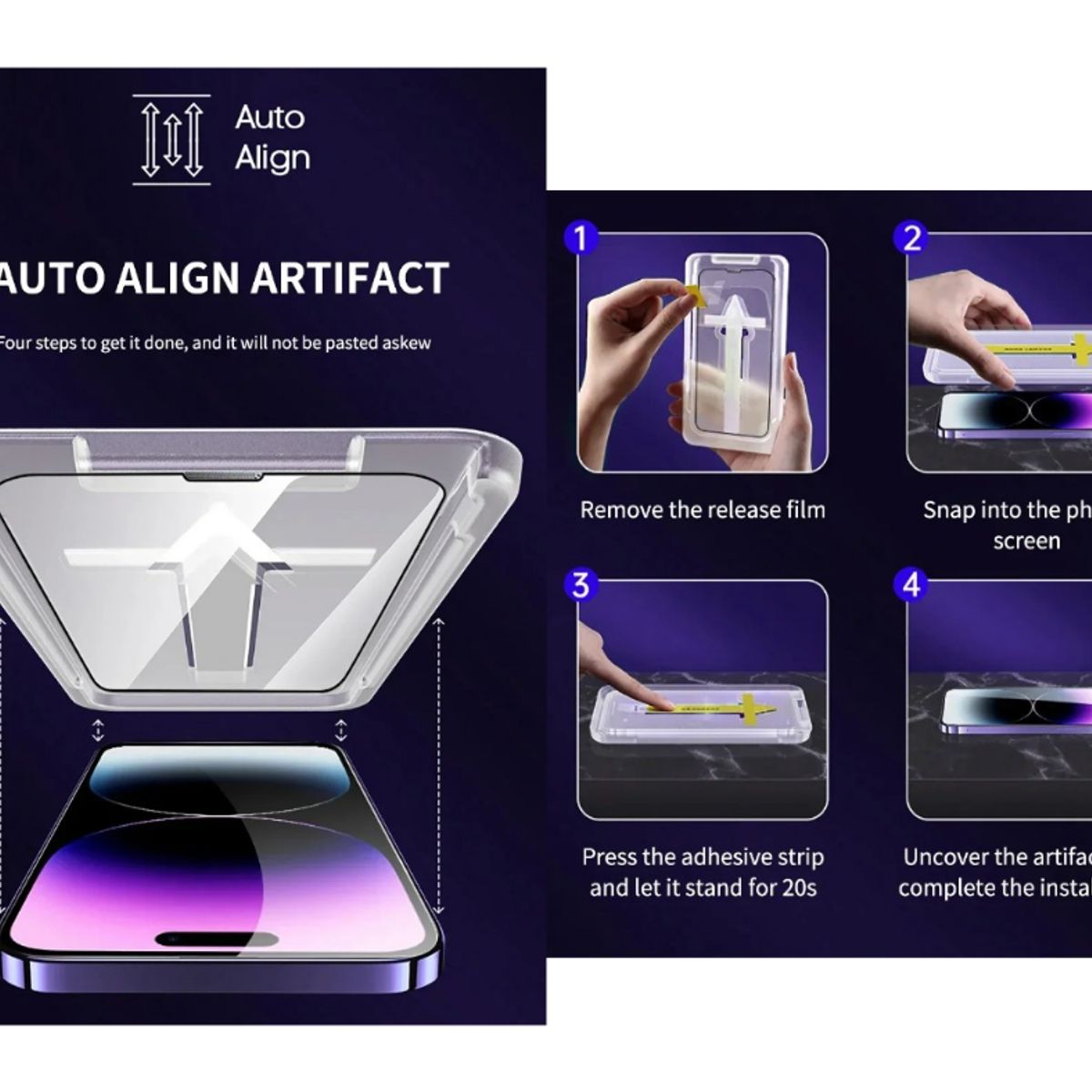 GENERICO - Protector de Pantalla Mica Vidrio Templado para Iphone 16 Pro Max