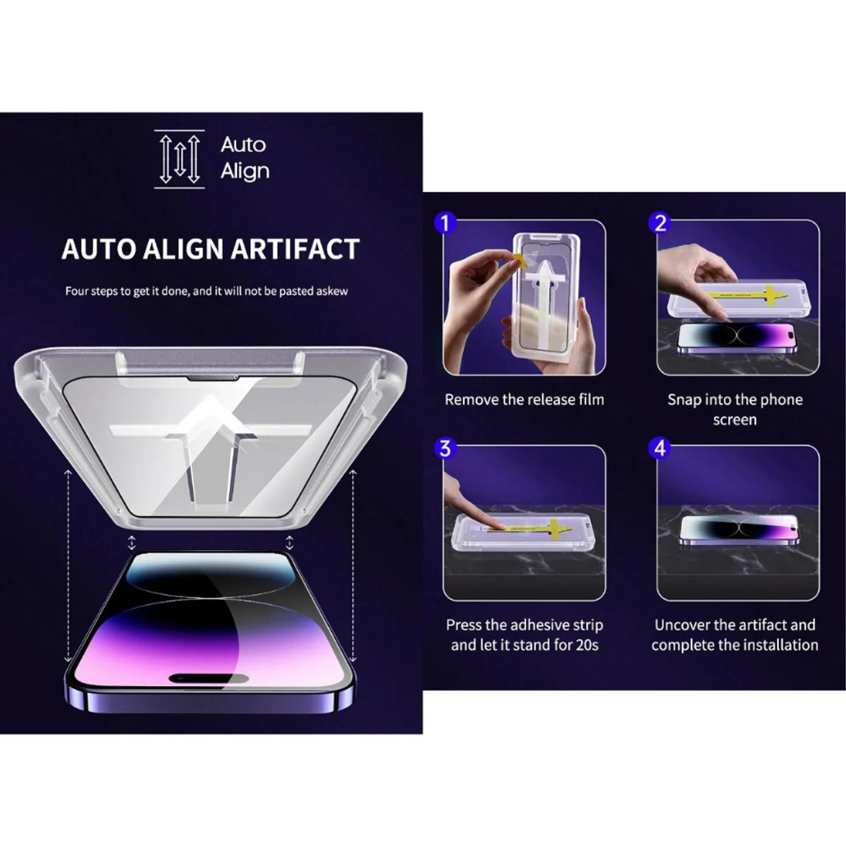 GENERICO - Protector de Pantalla Mica Vidrio Templado para Iphone 16 Pro Max