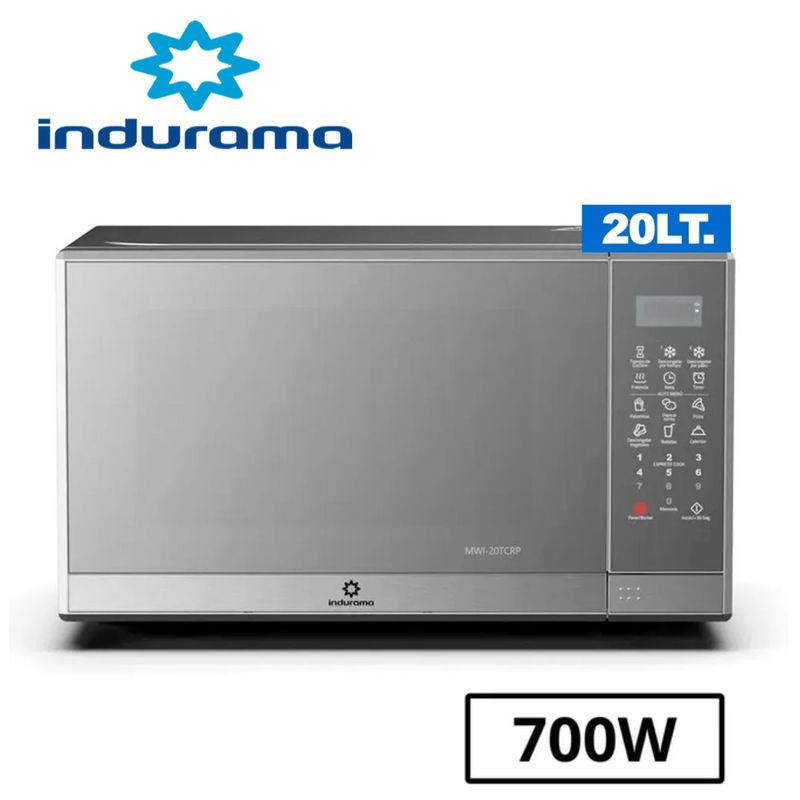Horno Microonda Indurama MWI-20TCRP 20Lts Color Croma INDURAMA ...