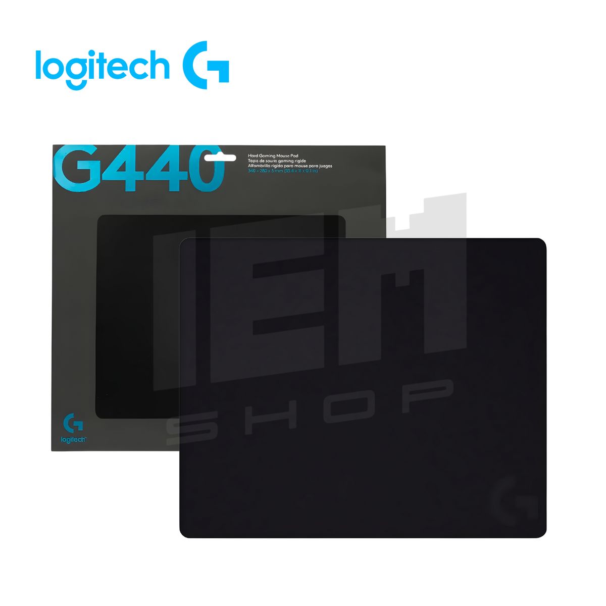 LOGITECH - Mousepad Logitech G De Superficie Rigida G440 Para Mouse Gaming Negro