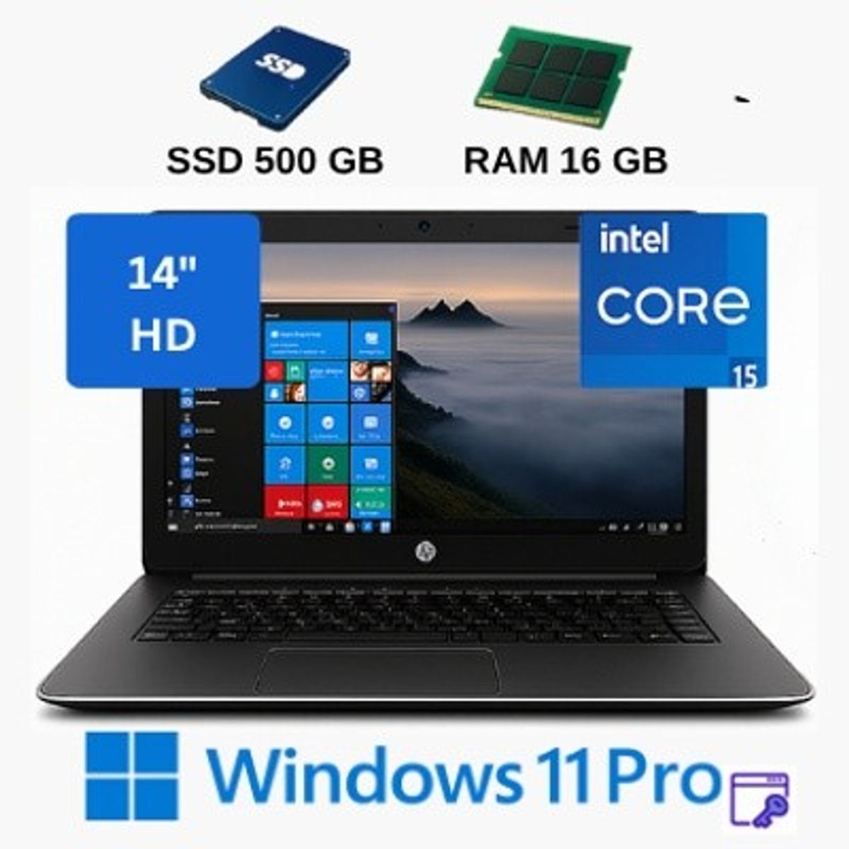 HP - HP ProBook 640 Intel Core I5, con 16GB RAM,SSD de 500GB+ Windows 11 PRO