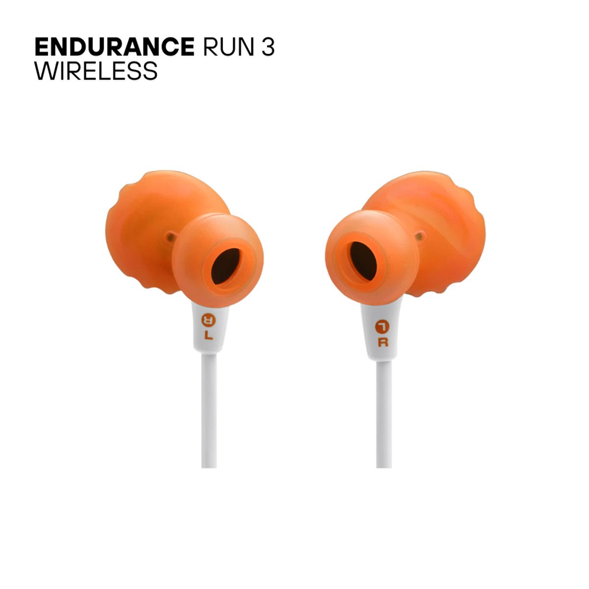 JBL - Audífono JBL Endurance Run 3 Wireless Deportivo Bluetooth 25 Hrs FlipHook - WH