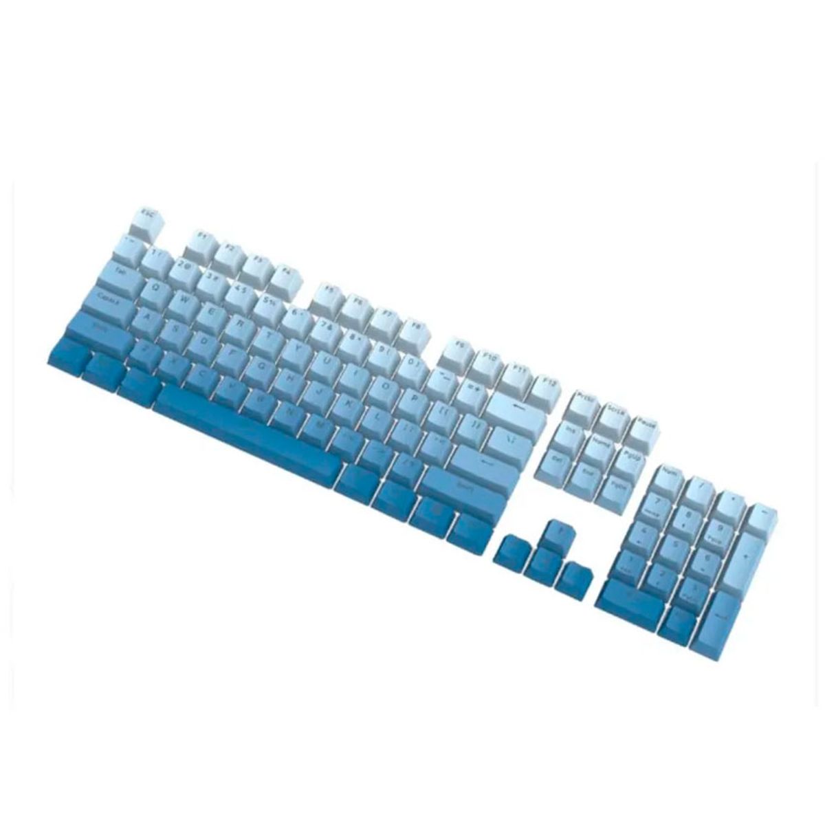 REDRAGON - Keycaps Redragon Gradient PBT SP A134 Blue - Juego 104 teclas PBT