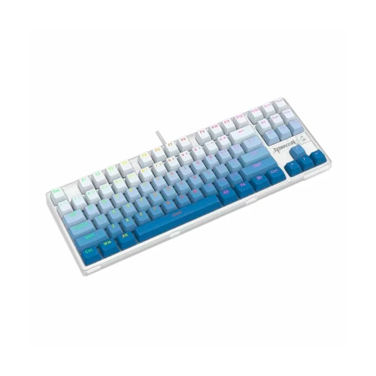 REDRAGON - Keycaps Redragon Gradient PBT SP A134 Blue - Juego 104 teclas PBT