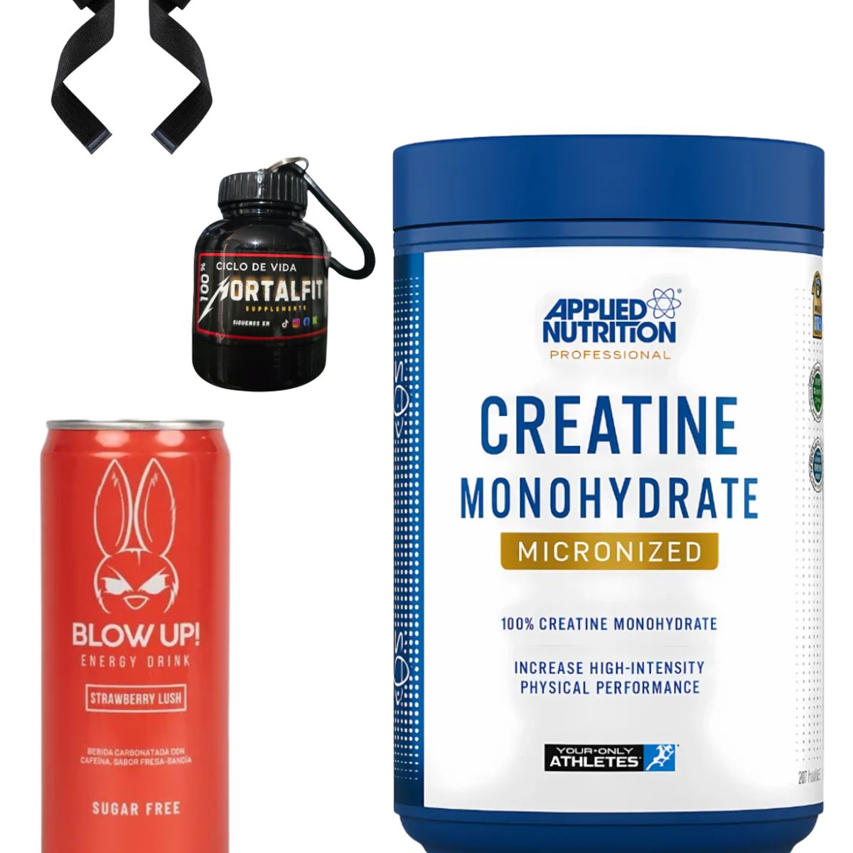 APPLIED NUTRITION - Creatina Monohidratada Applied 1KG + regalos