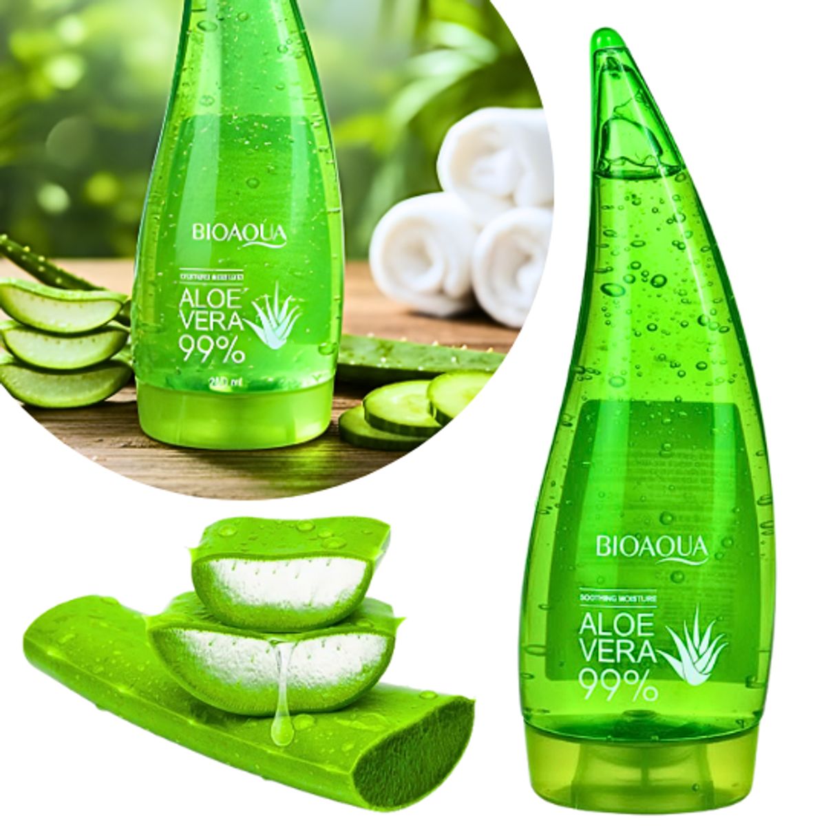 GENERICO - Gel Calmante Aloe Vera 99% Bioaqua 160g