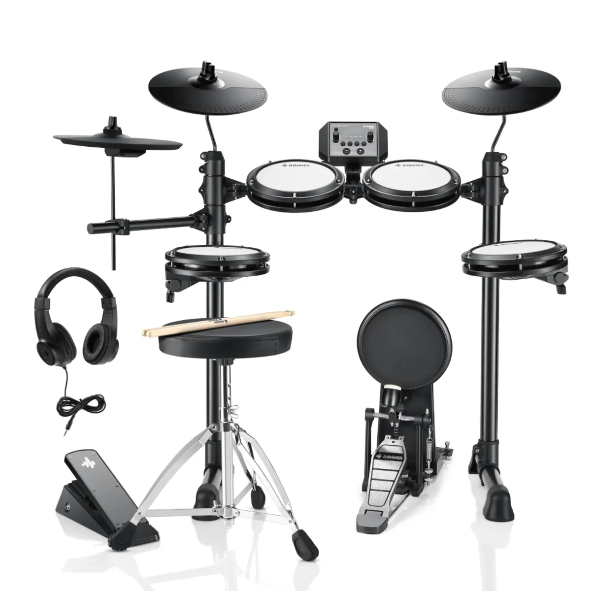 DONNER - Donner DED-80P Batería Electrónica  Set Completo