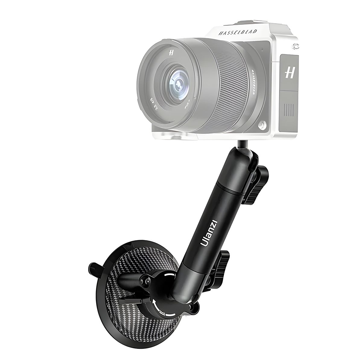 ULANZI - Soporte ventosa Ulanzi ZJ01 con brazo mágico 360° cámaras de acción y teléfonos