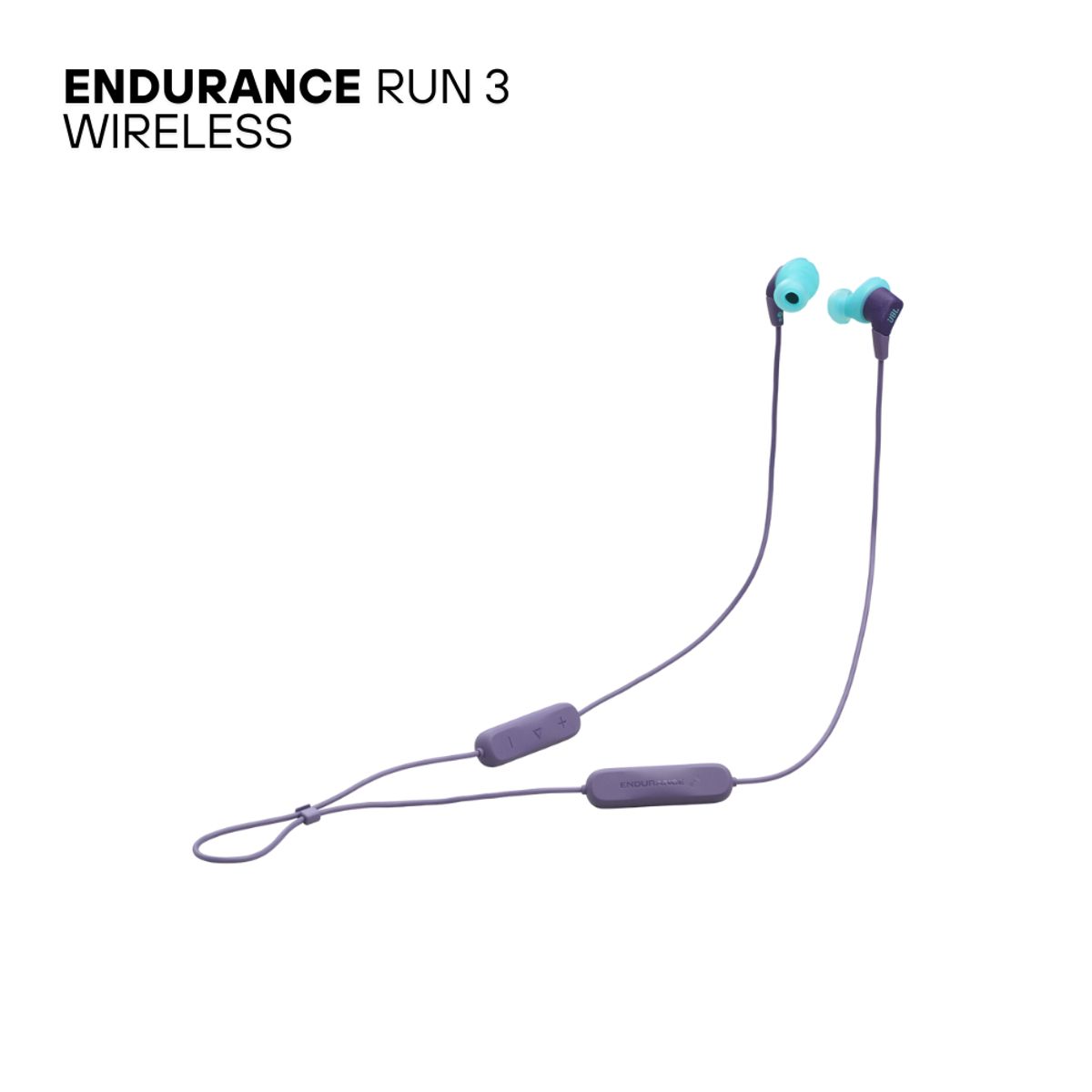 JBL - Audífono JBL Endurance Run 3 Wireless Deportivo Bluetooth 25 Hrs FlipHook - MOR