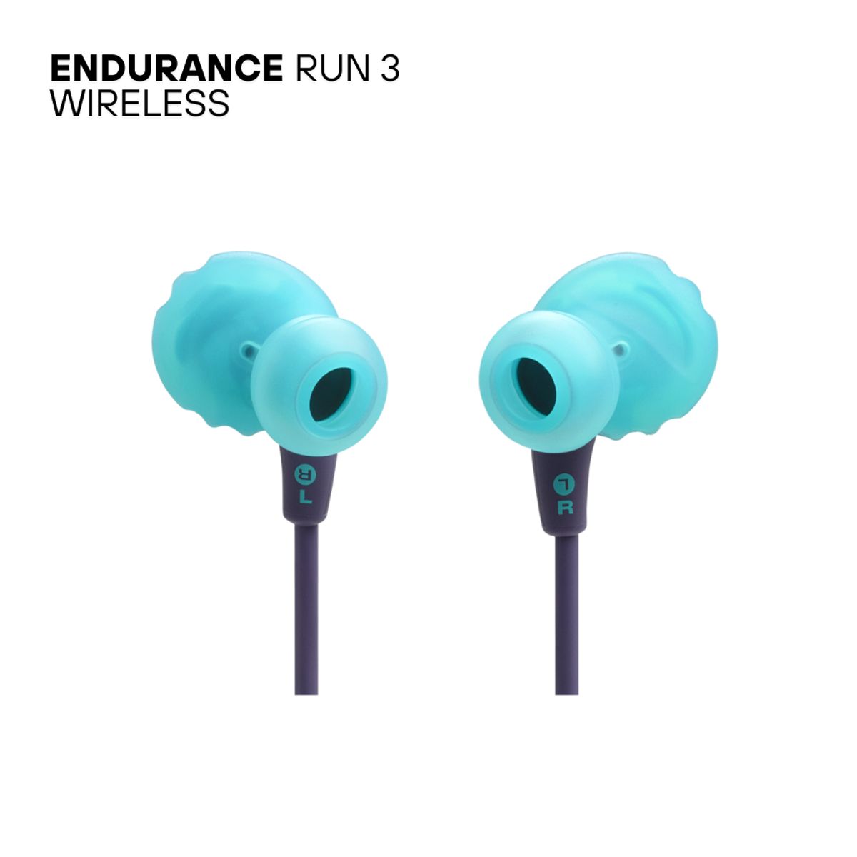 JBL - Audífono JBL Endurance Run 3 Wireless Deportivo Bluetooth 25 Hrs FlipHook - MOR