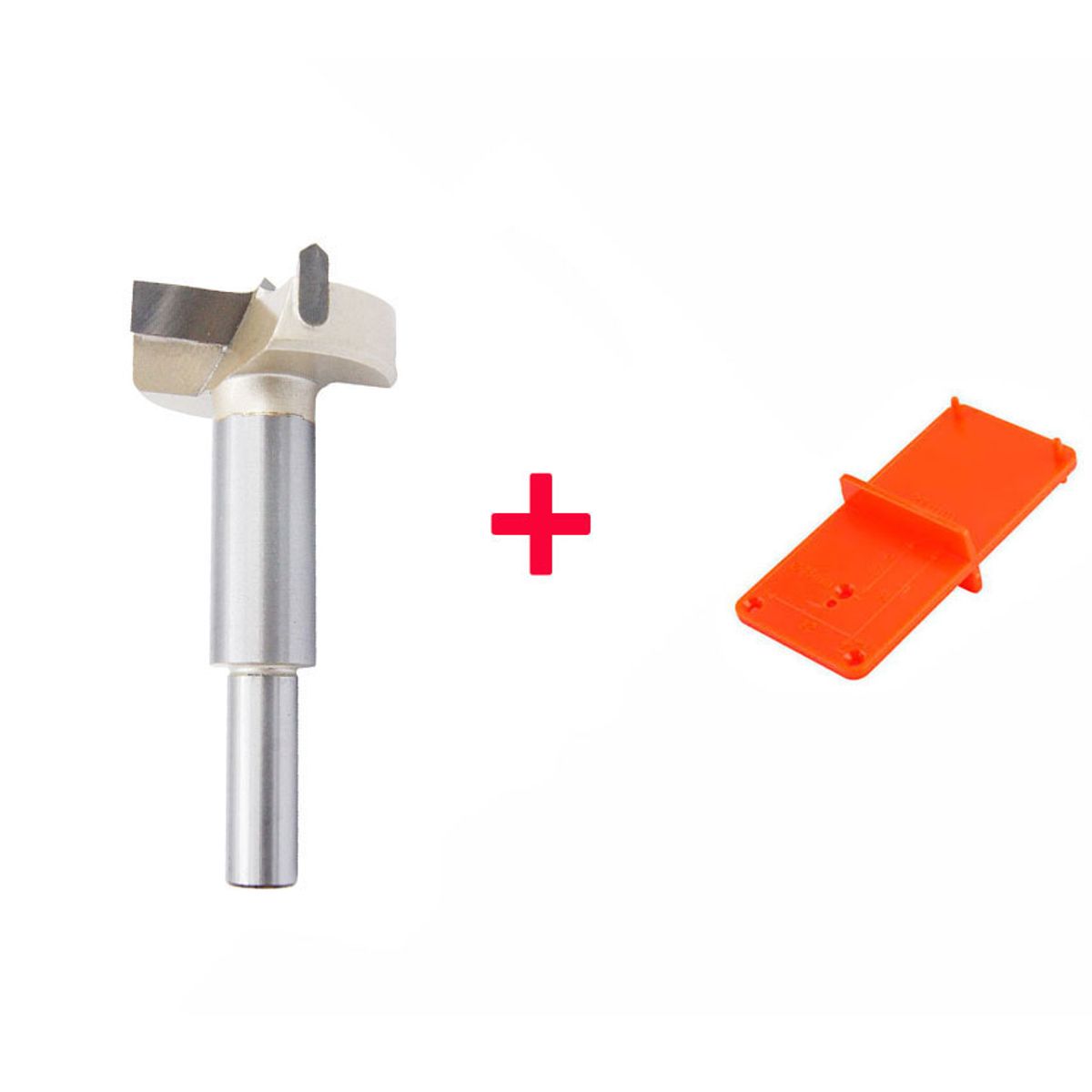 GENERICO - Broca Forstner 35mm  + Guia Para Bisagra