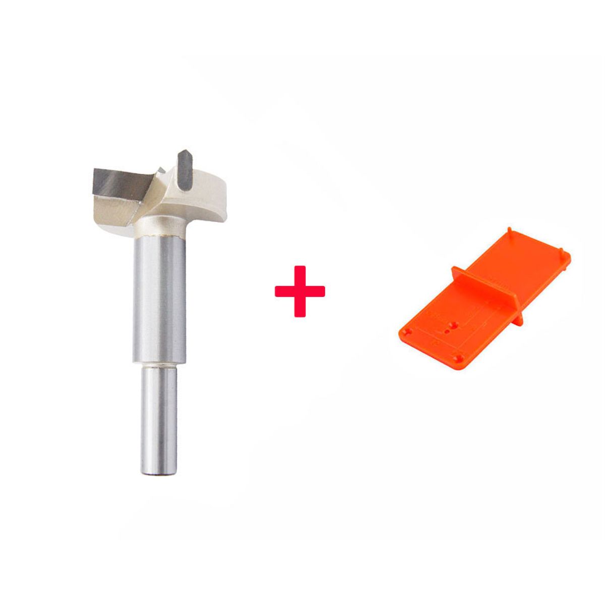 GENERICO - Broca Forstner 35mm  + Guia Para Bisagra