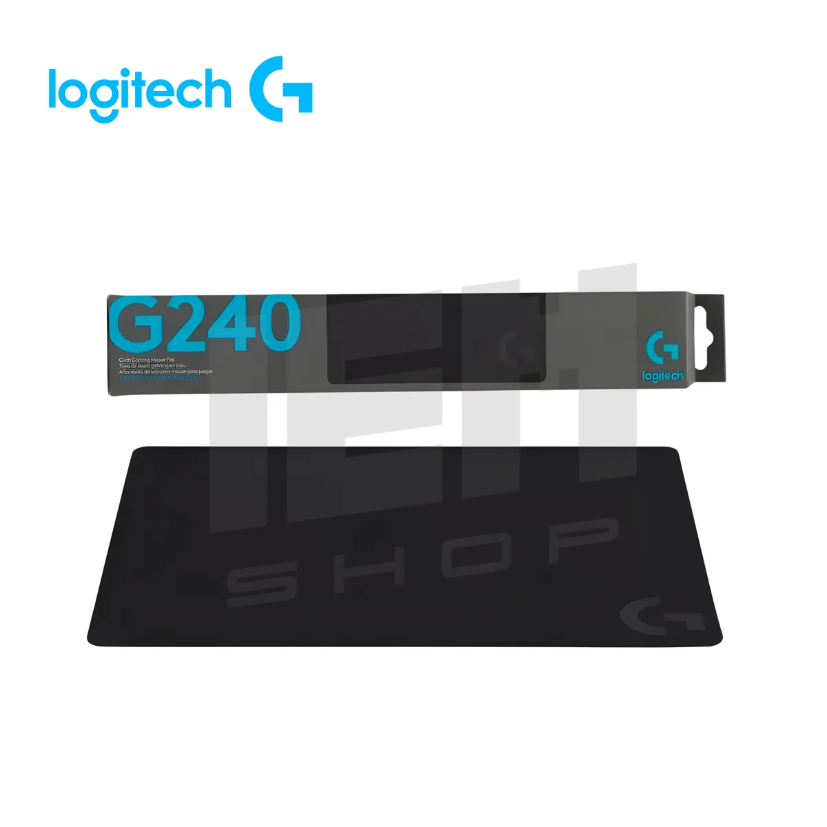 LOGITECH - Mouse Pad Logitech G240 Negro  Mousepad Gaming de Precisión