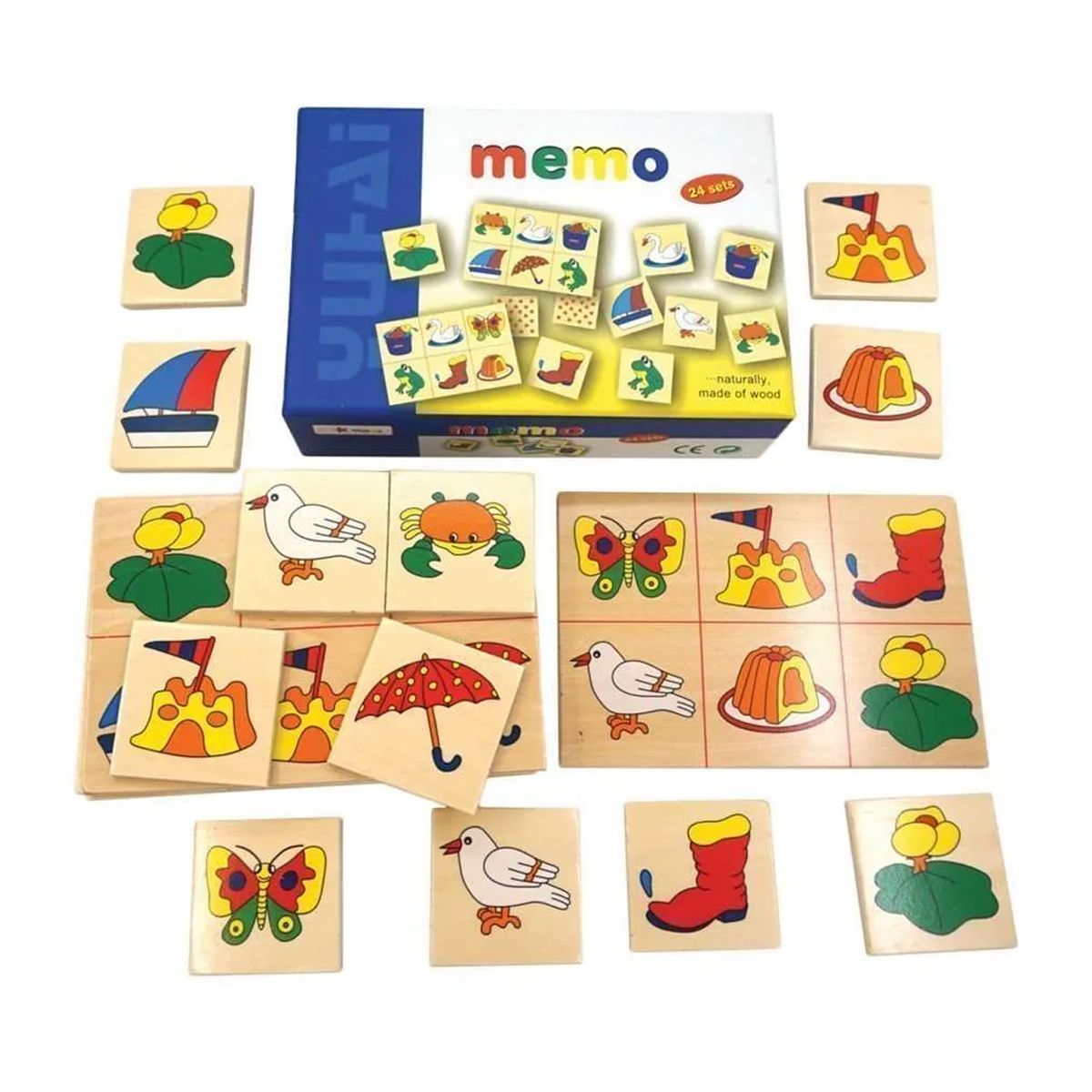 GENERICO - Juego Didáctico Memoria de Animales