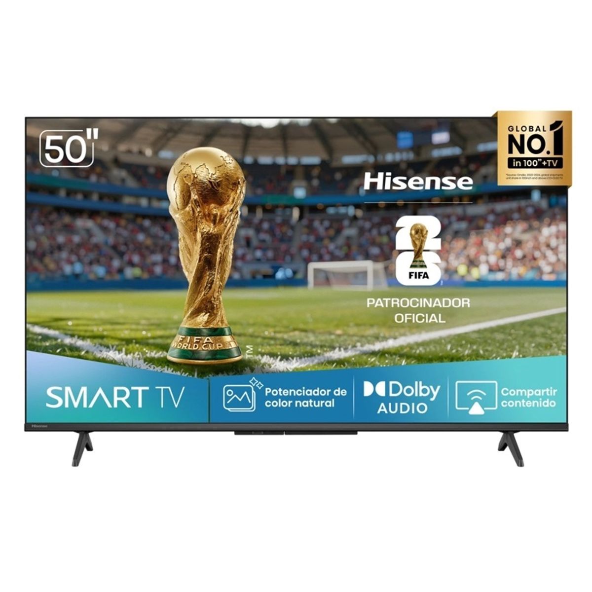 HISENSE - TELEVISOR SMART TV HISENSE FHD 50 MODELO 50A4NV
