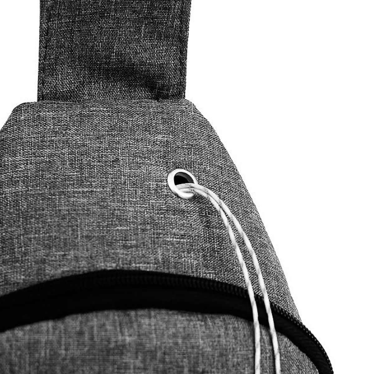 GENERICO - Mochila morral color negro